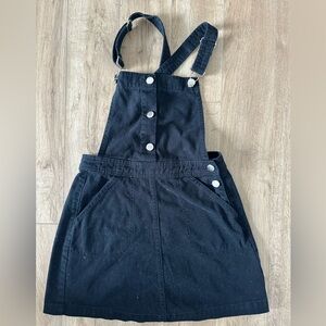 H&M denim overall dress